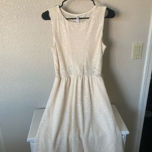 Ivory Lace Dress